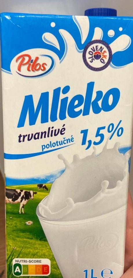 Фото - Mlieko 1.5% trvanlive polotučné Pilos