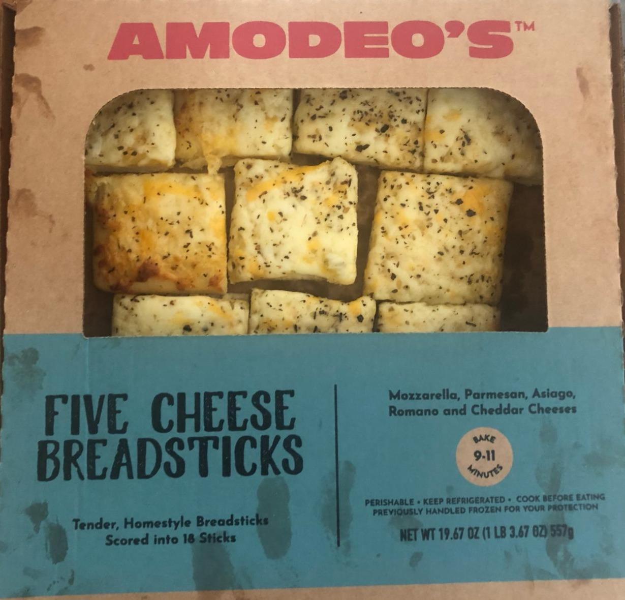 Фото - Five cheese breadsticks Amodeo’s