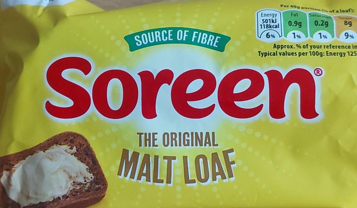 Фото - The original malt loaf Soreen