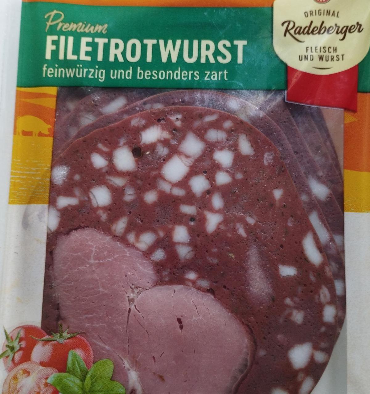 Фото - Premium Filetrotwurst Radeberger