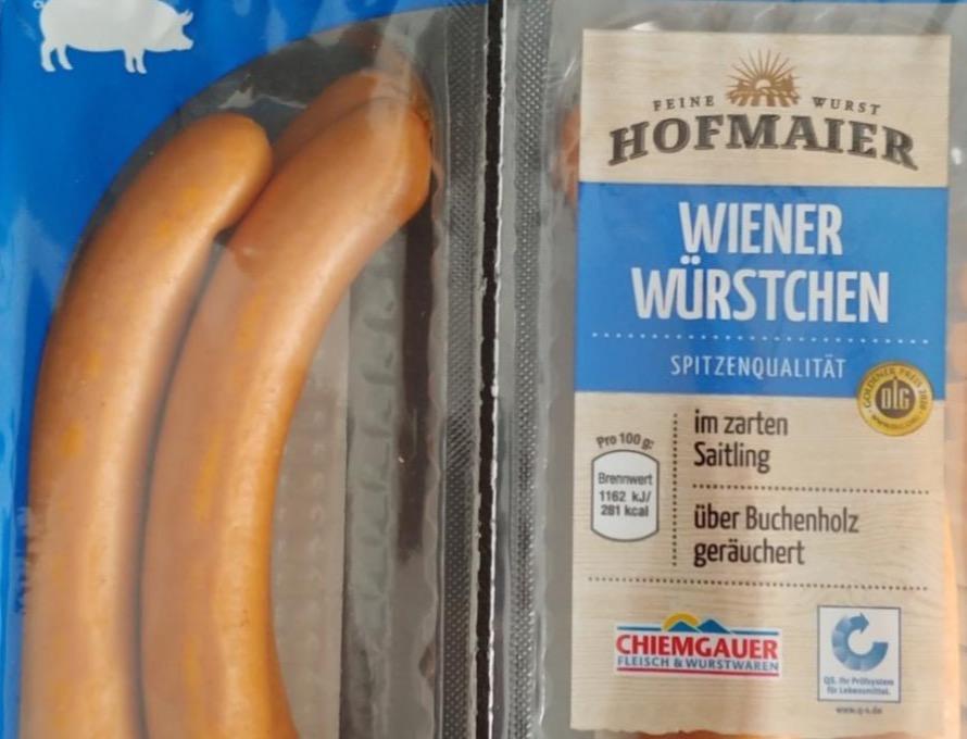 Фото - Wiener würstchen seitzenqualität Hofmaier