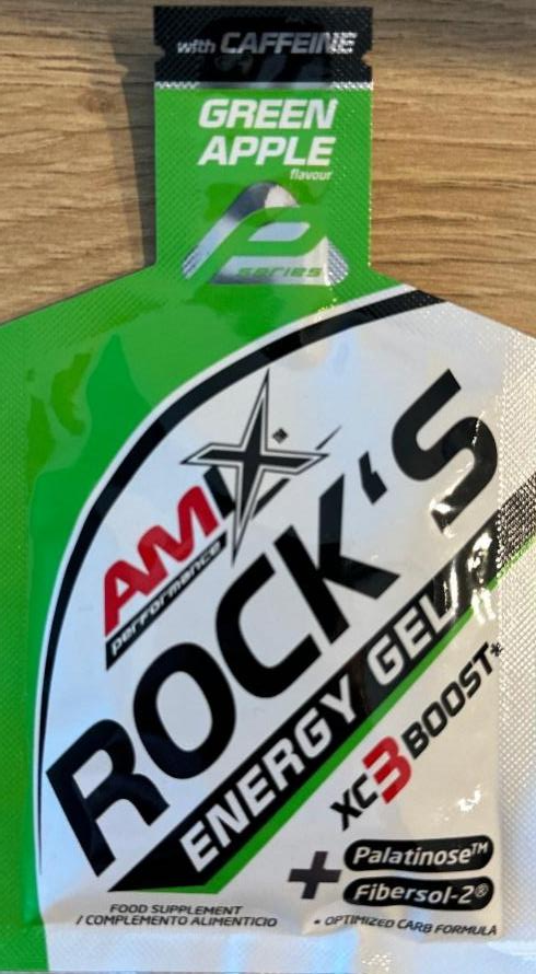 Фото - Rock's Energy Gel With Caffeine Amix Nutrition