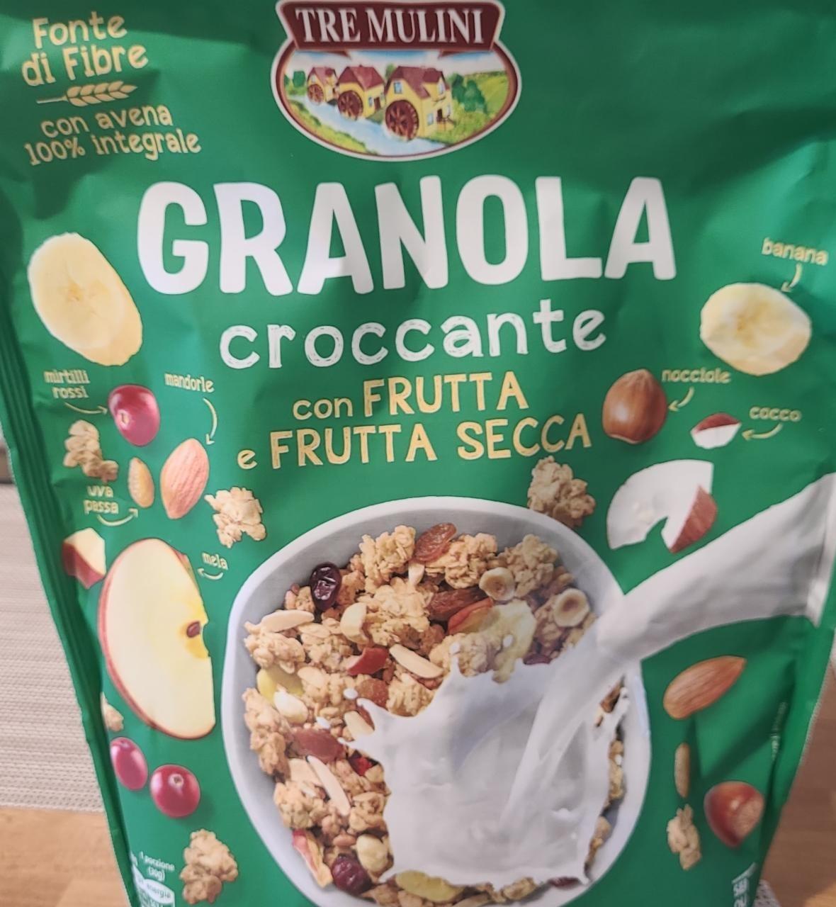 Фото - Granola croccante con frutta e con frutta secca Tre mulini