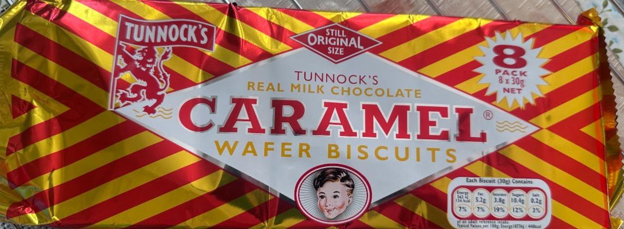 Фото - Вафельне печиво Caramel Tunnock's