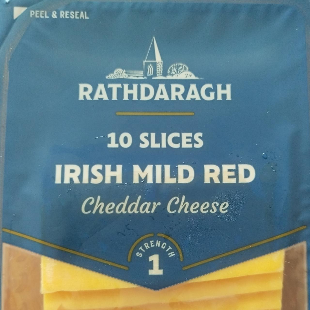 Фото - Irish Mild Red Cheddar Cheese Rathdaragh