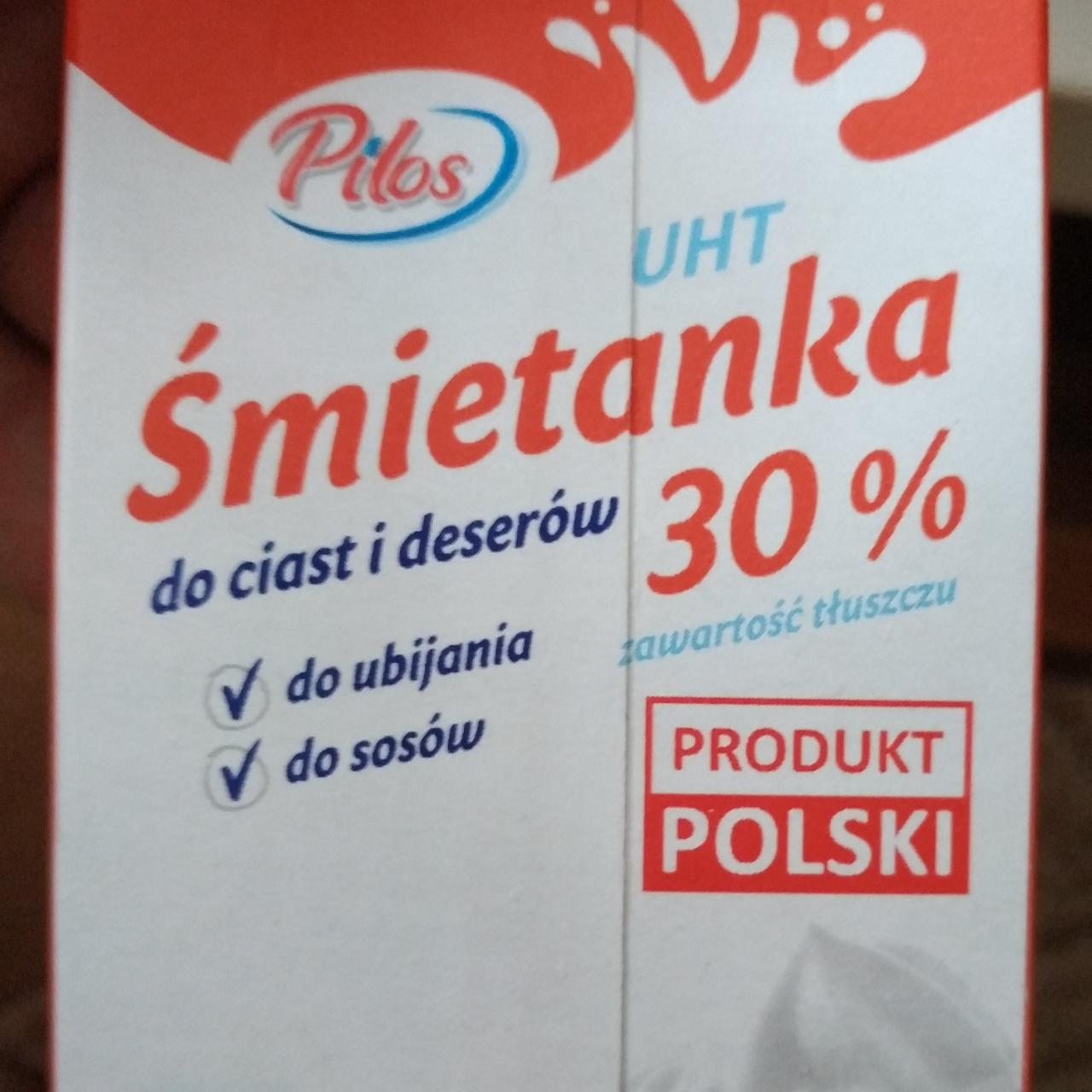 Фото - Śmietanka UHT 30% Pilos