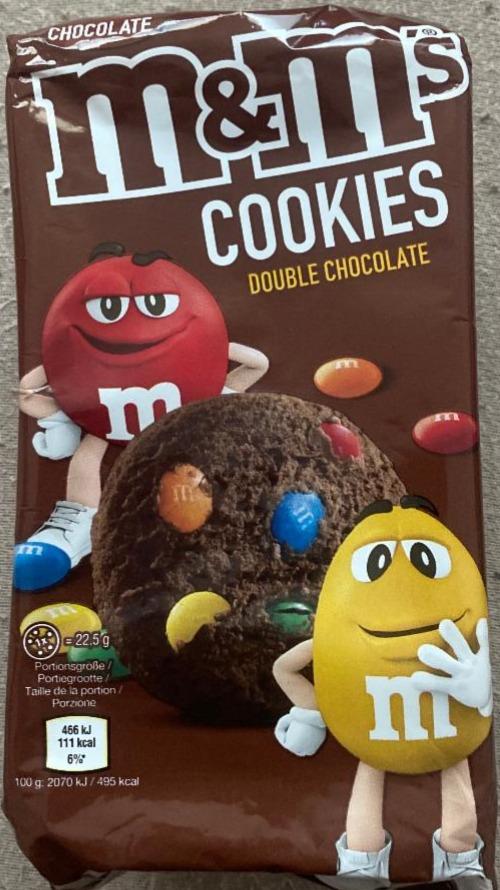 Фото - Cookies Double Chocolate M&M´s