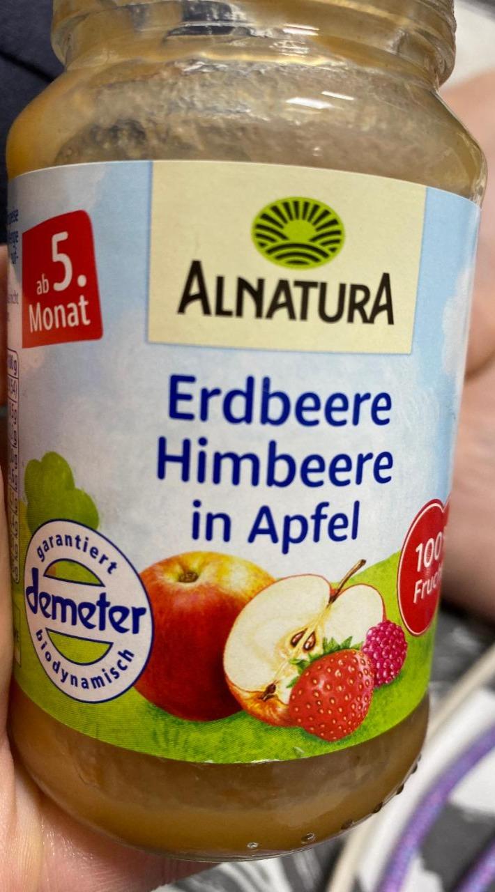 Фото - Erdbeere Himbeere Apfel Alnatura