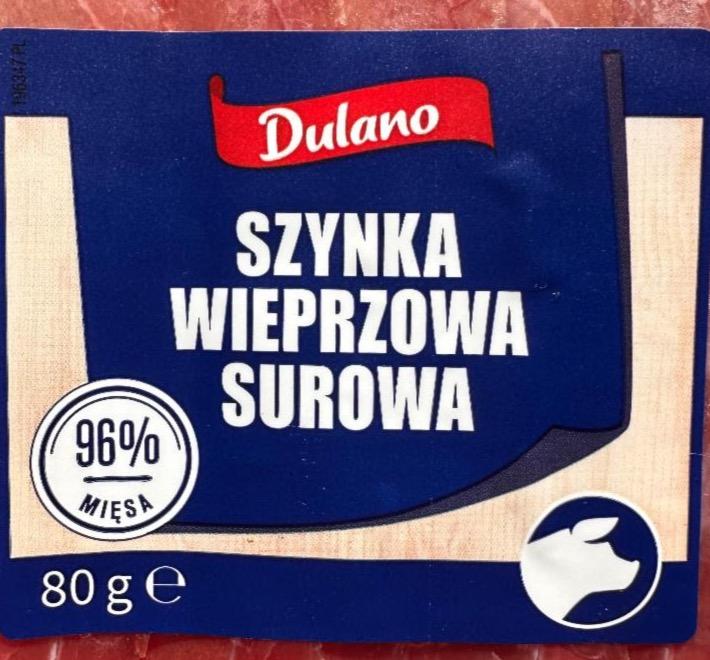 Фото - Szynka wieprzowa surowa suszona dojrzewająca Dulano