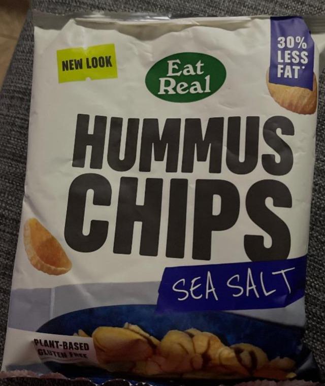 Фото - Hummus Chips Sea Salt Eat Real