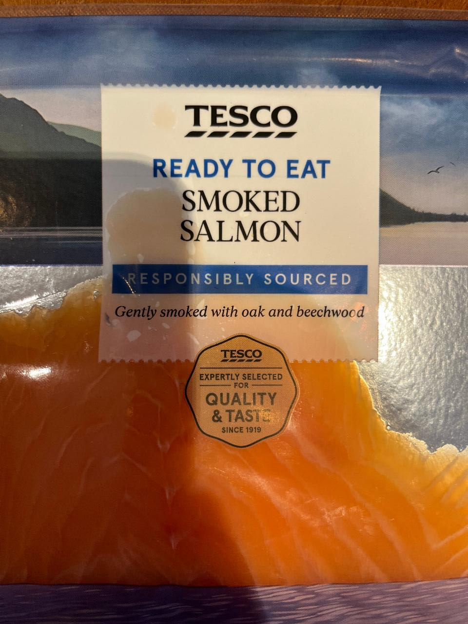 Фото - Ready to Eat Smoked Salmon Tesco