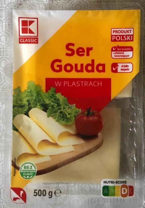 Фото - Ser Gouda w plastrach Kaufland