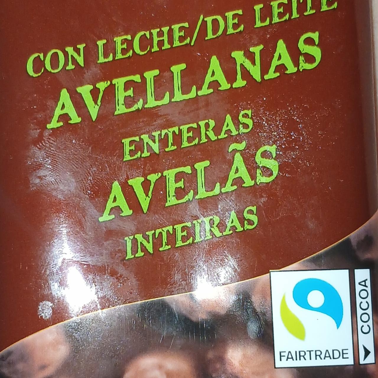 Фото - Con leche de lette avellanas enteras avelas inteiras Lidl