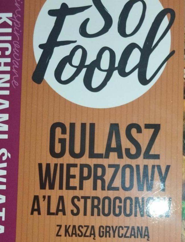 Фото - Gulasz Wieprzowy A'la Strogonow So food