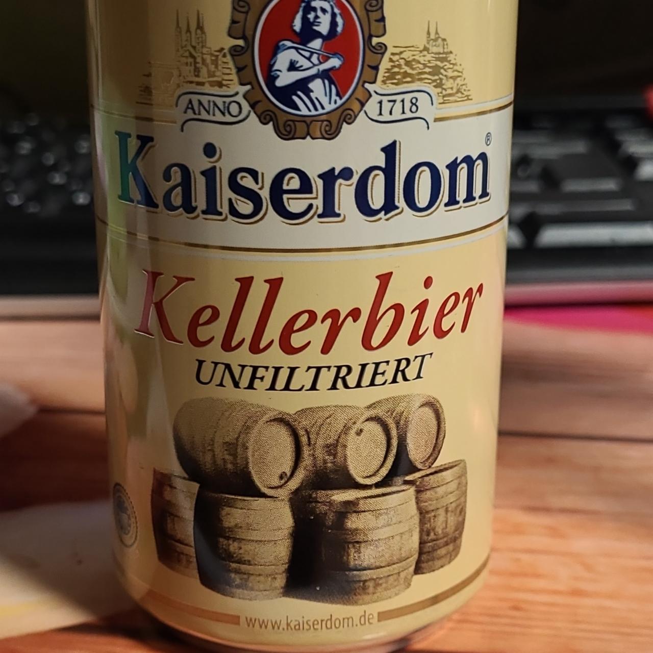 Фото - Пиво напівтемне нефільтроване Kellerbier Kaiserdom