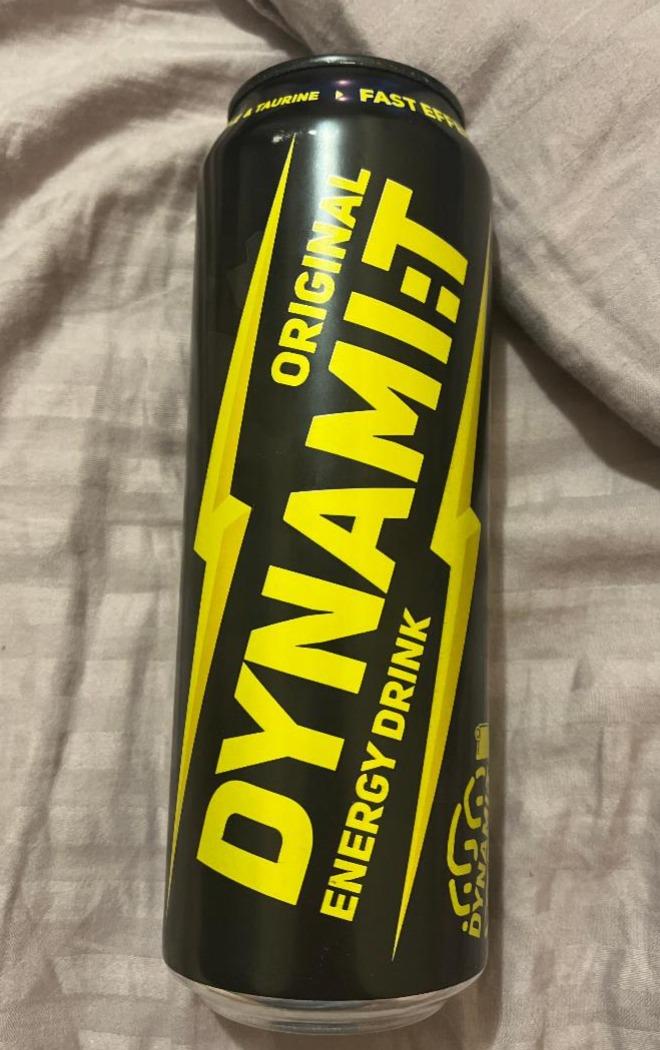 Фото - Напій енергетичний газований Original Energy Drink Dynamit