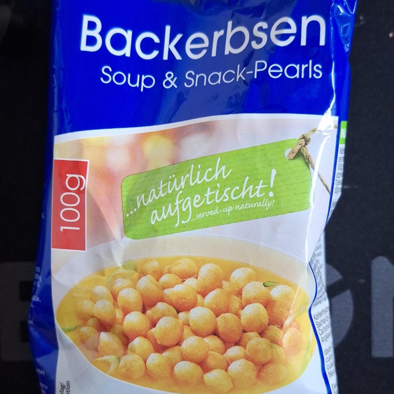 Фото - Backerbsen Soup & Snack Pearls Land-Leben