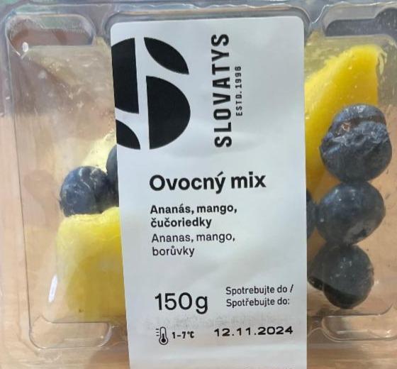 Фото - Ovocný mix ananas, mango, borůvky Slovatys