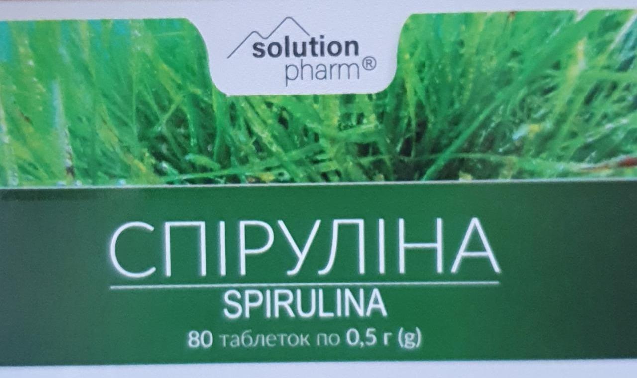 Фото - Спіруліна Solution pharm