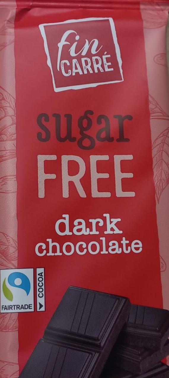 Фото - Sugar free dark chocolate Fin Carré