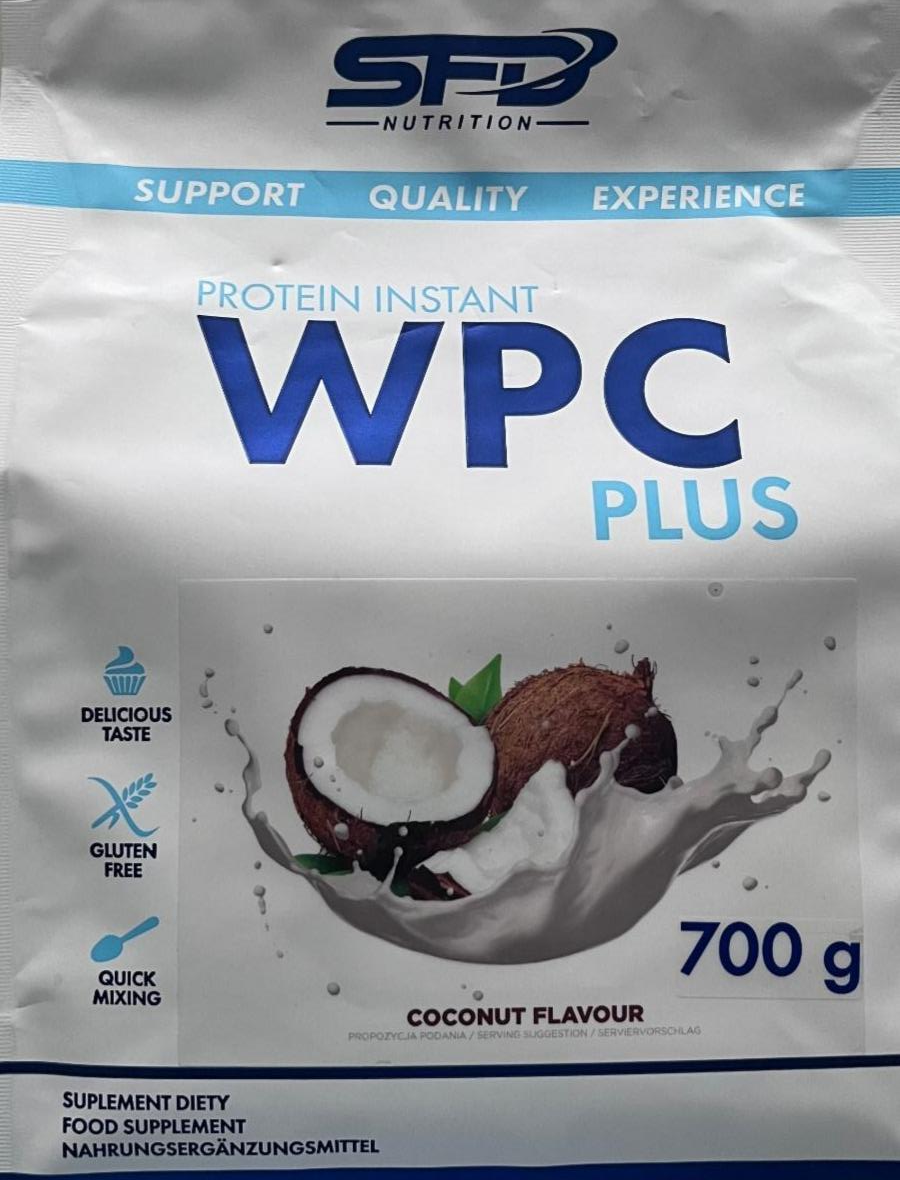 Фото - Protein instant WPC Plus coconut flavour SFD Nutrition