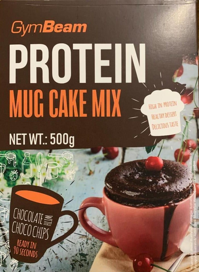 Фото - Протеїновий кекс Mug Cake Mix шоколад - шоколадна крихта Gym Beam