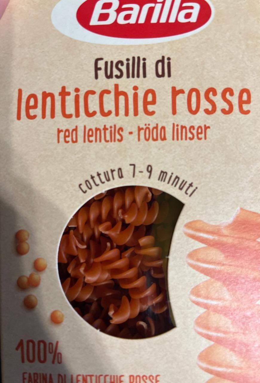 Фото - Fusilli di Lenticchie Rosse Barilla