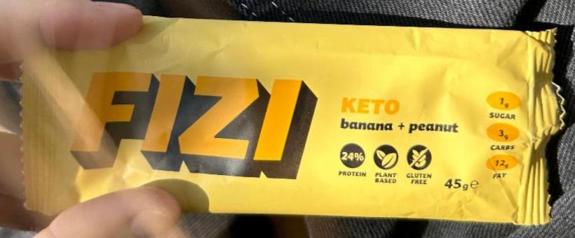 Фото - Keto banana + peanut Fizi