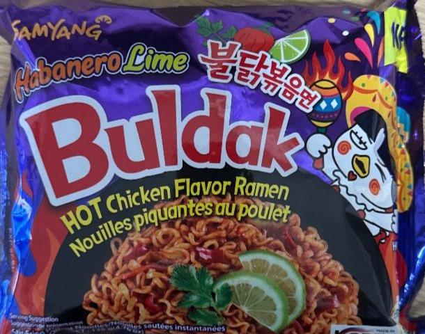 Фото - Buldak Hot chicken flavor ramen nouilles piquantes au poulet Samyang