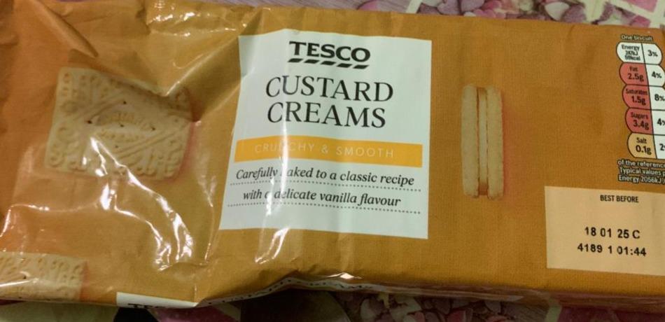 Фото - Печиво Custard Creams Tesco