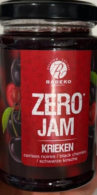 Фото - Zero jam black cherry Rabeko