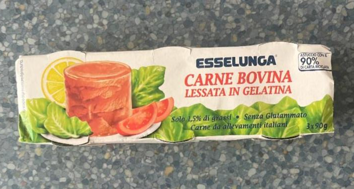 Фото - Carne bovina lessata in gelatina Esselunga