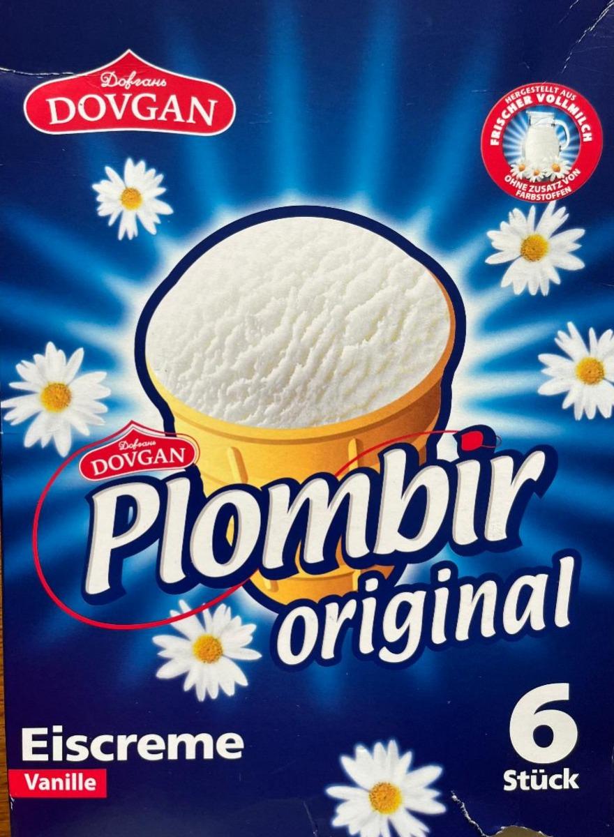 Фото - Plombir ice cream with vanilla flavor Dovgan