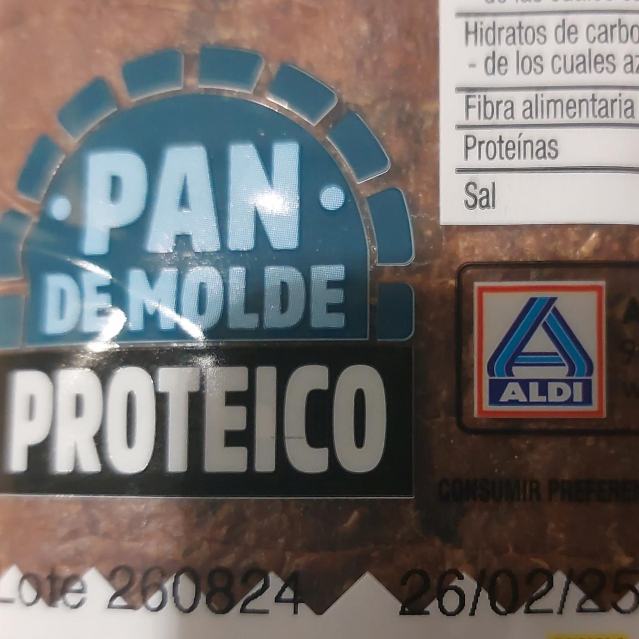 Фото - Pan de molde proteico Aldi