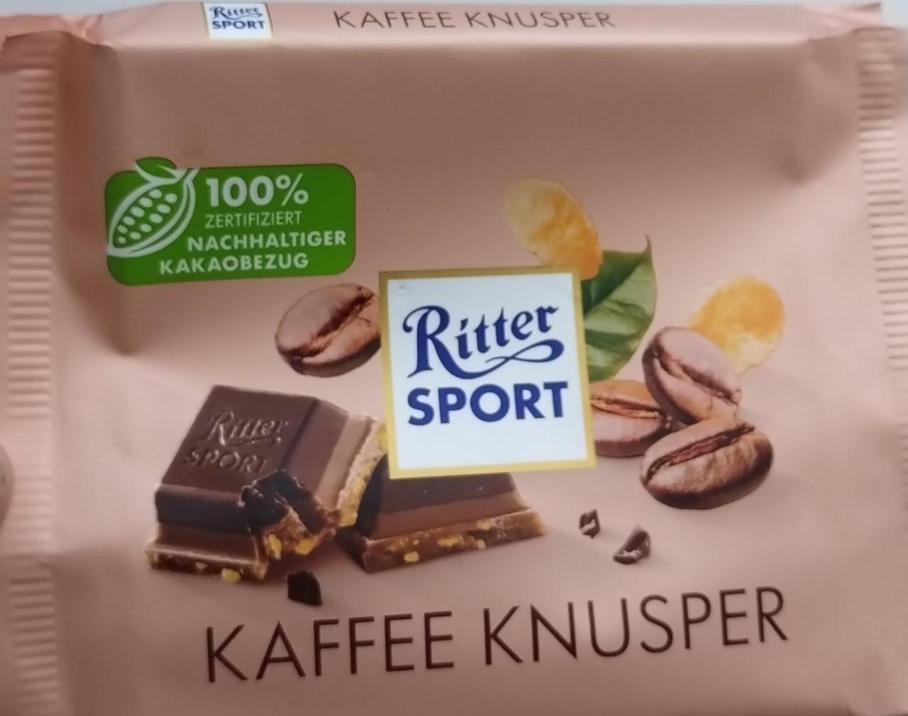 Фото - Kaffee knusper Ritter Sport