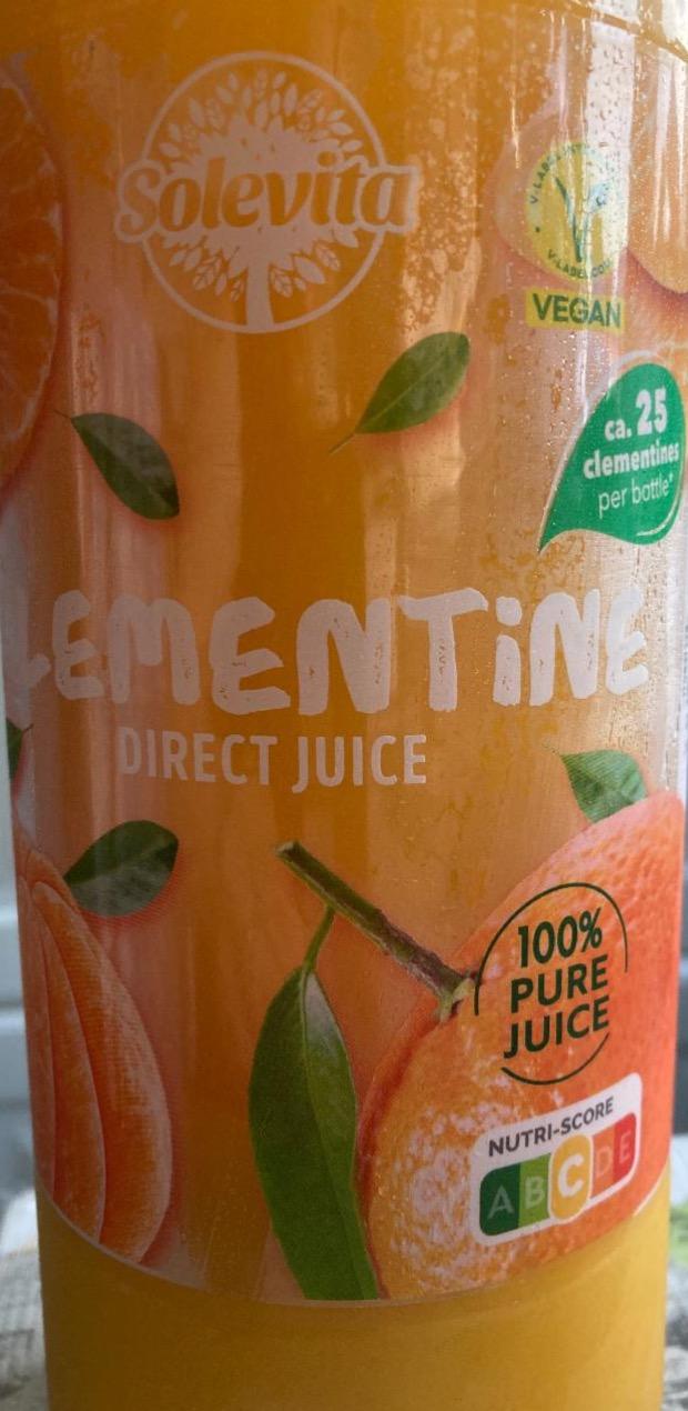 Фото - Clementine direct juice Solevita