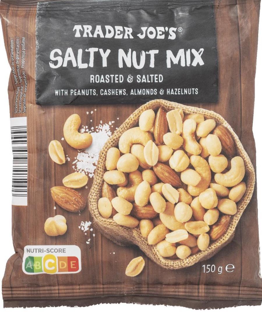 Фото - Salty nut mix roasted salted Trader Joe's