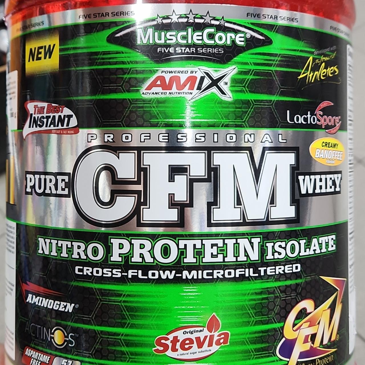 Фото - MuscleCore CFM Nitro Protein Isolate Amix