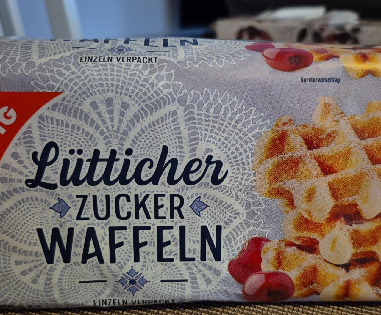 Фото - Lütticher zucker waffeln Gut & Günstig