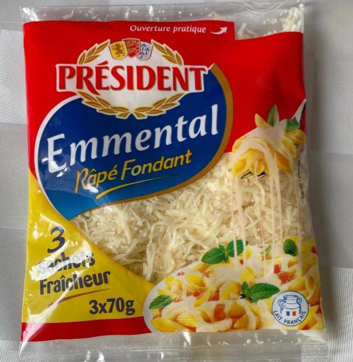 Фото - Сир твердий Emmental President