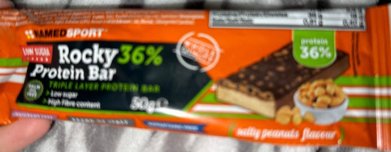 Фото - Rocky 36% Protein Bar Salty Peanuts RamedSport