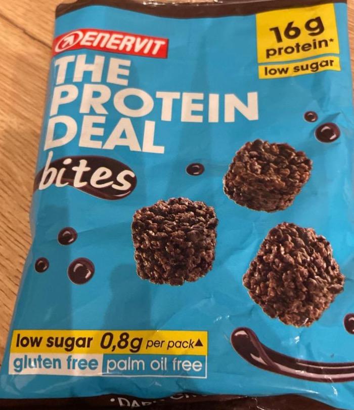 Фото - The protein deal bites dark choco Enervit