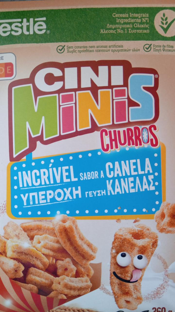 Фото - Cini Minis Churros Nestlé