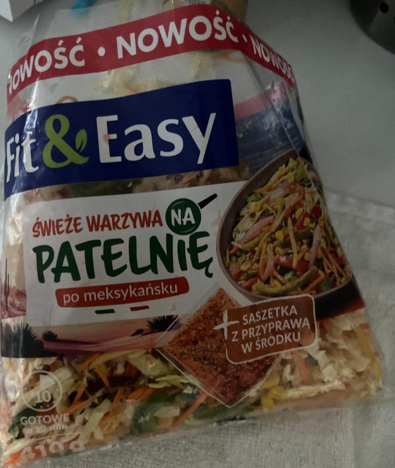 Фото - Świeże warzywa na patelnię po meksykańsku Fit&Easy