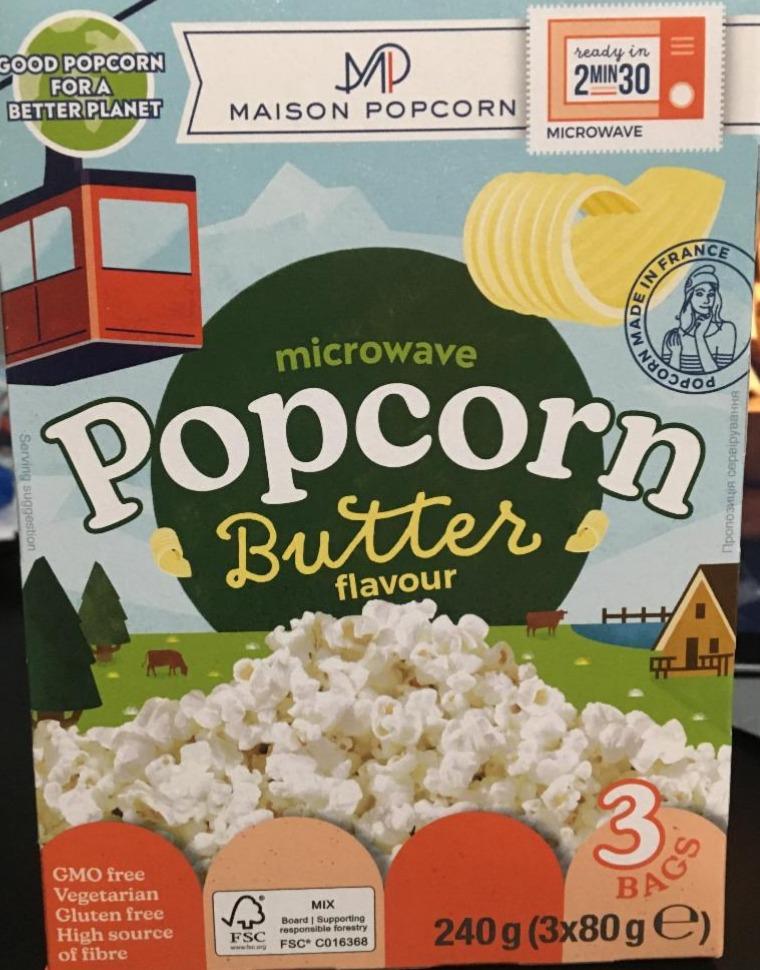 Фото - Popcorn butter flavor Maison popcorn