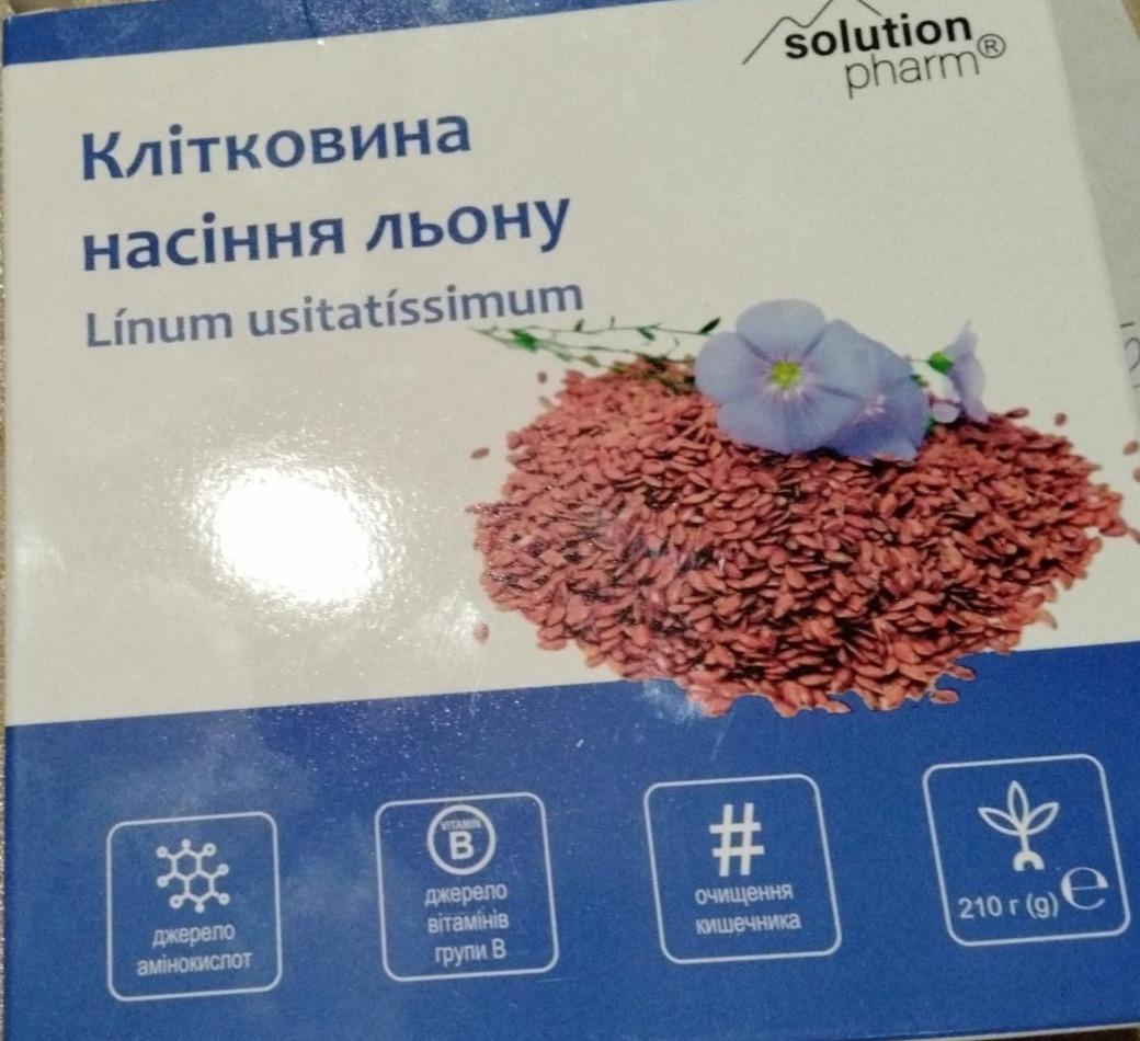 Фото - Клітковина насіння льону Solution Pharm