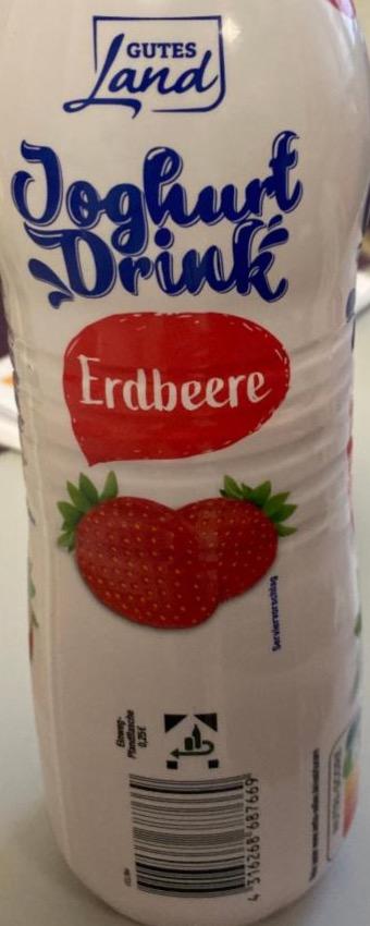 Фото - Joghurt drink erdbeere 0,1% Gutes Land