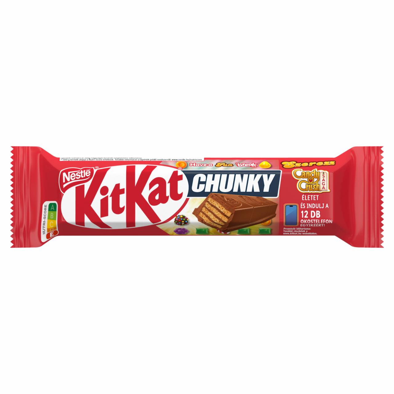 Фото - Вафлі у молочному шоколаді Chunky Kit Kat