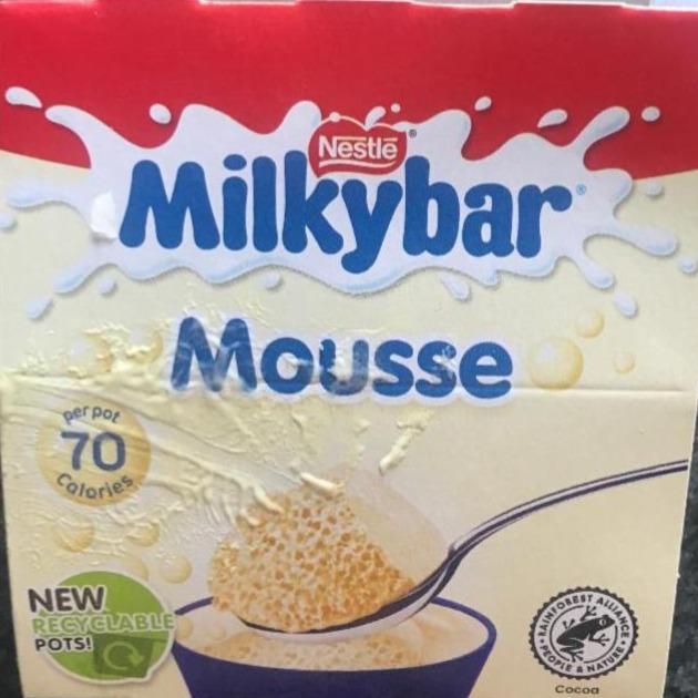 Фото - milkybar mousse Nestlé