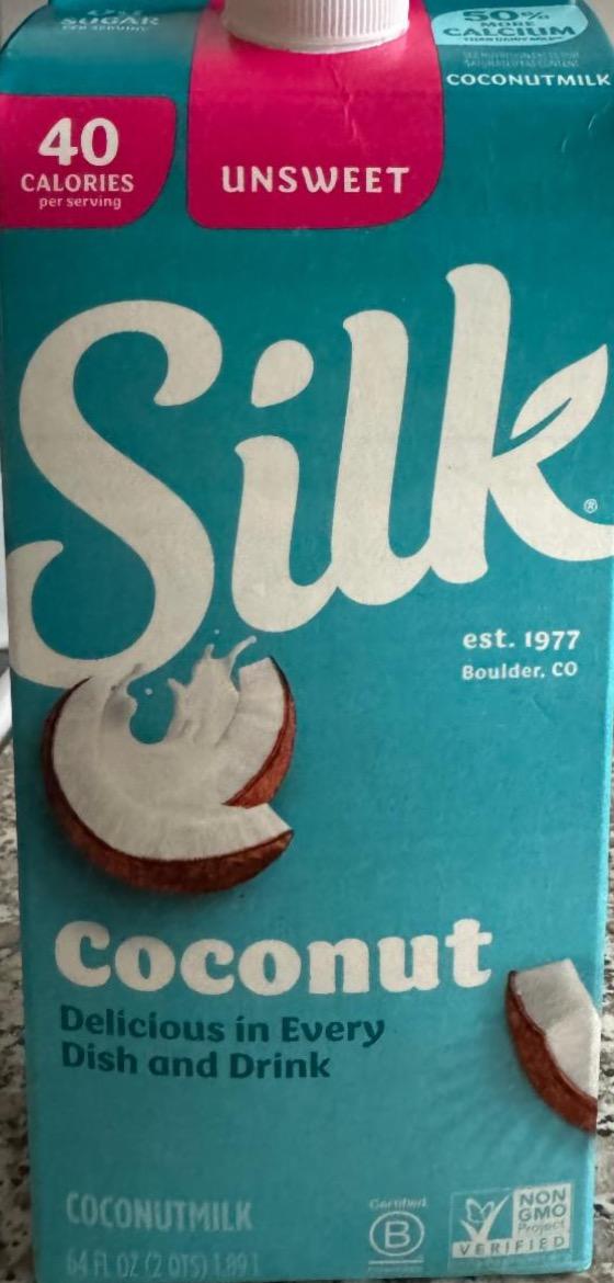 Фото - Unsweet coconutmilk Silk